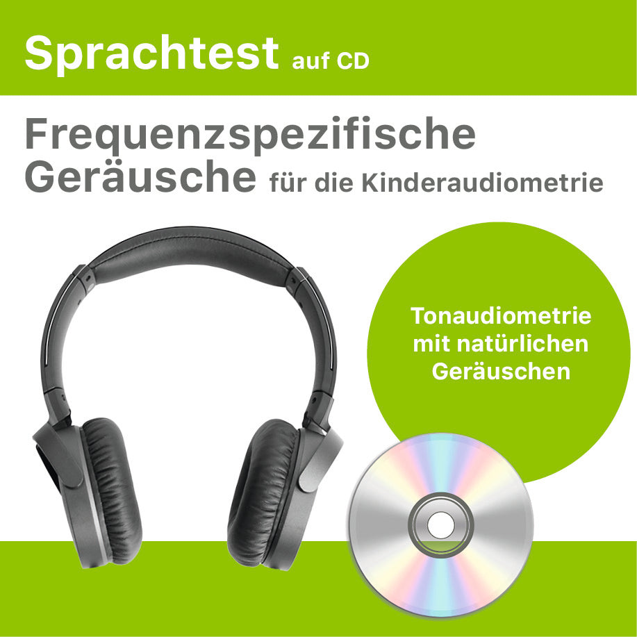 CD17 - Frequenzspezifische Geräusche für die Kinderaudiometrie
