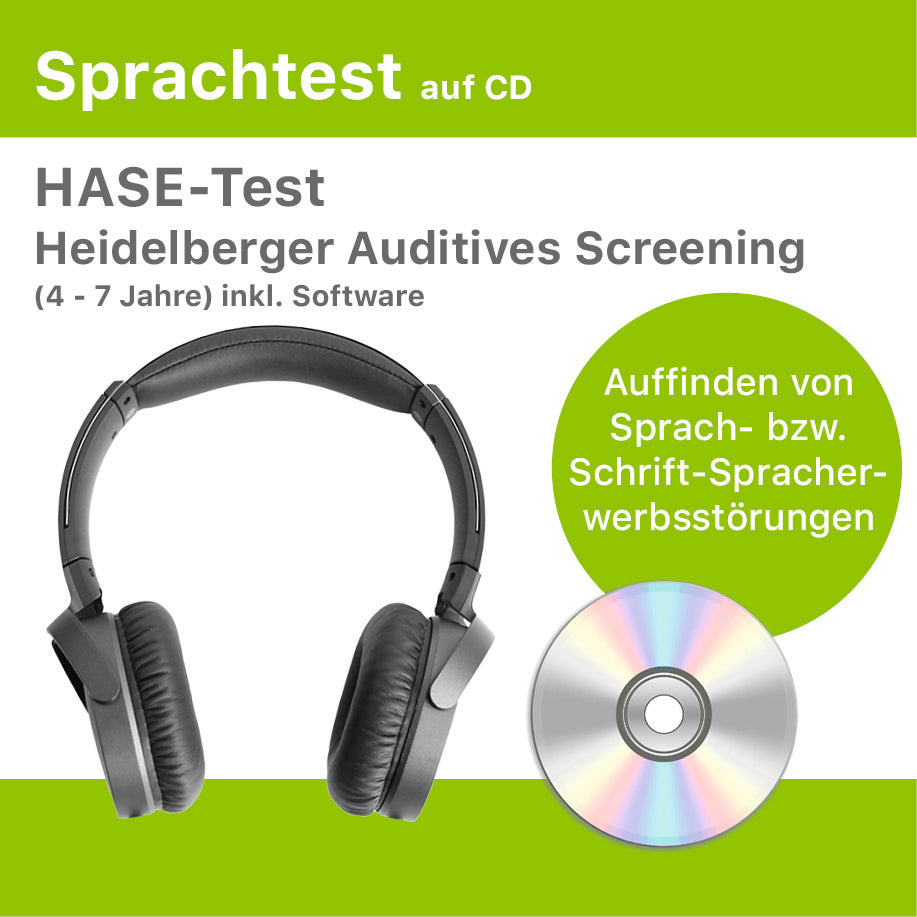 CD22 - HASE Test Heidelberg Auditory Screening (4 - 7 years) incl. software