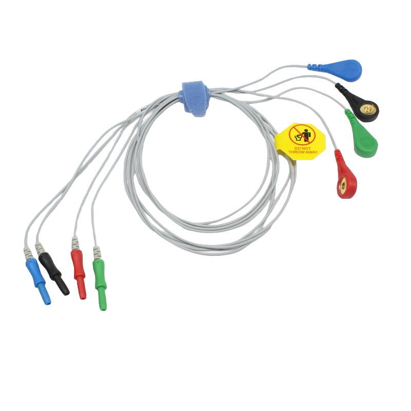 Electrode cable set
