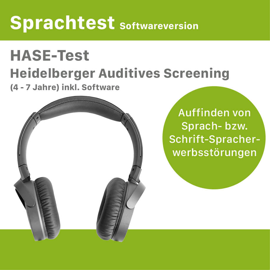 Software version - HASE Test Heidelberg Auditory Screening (4 - 7 years)