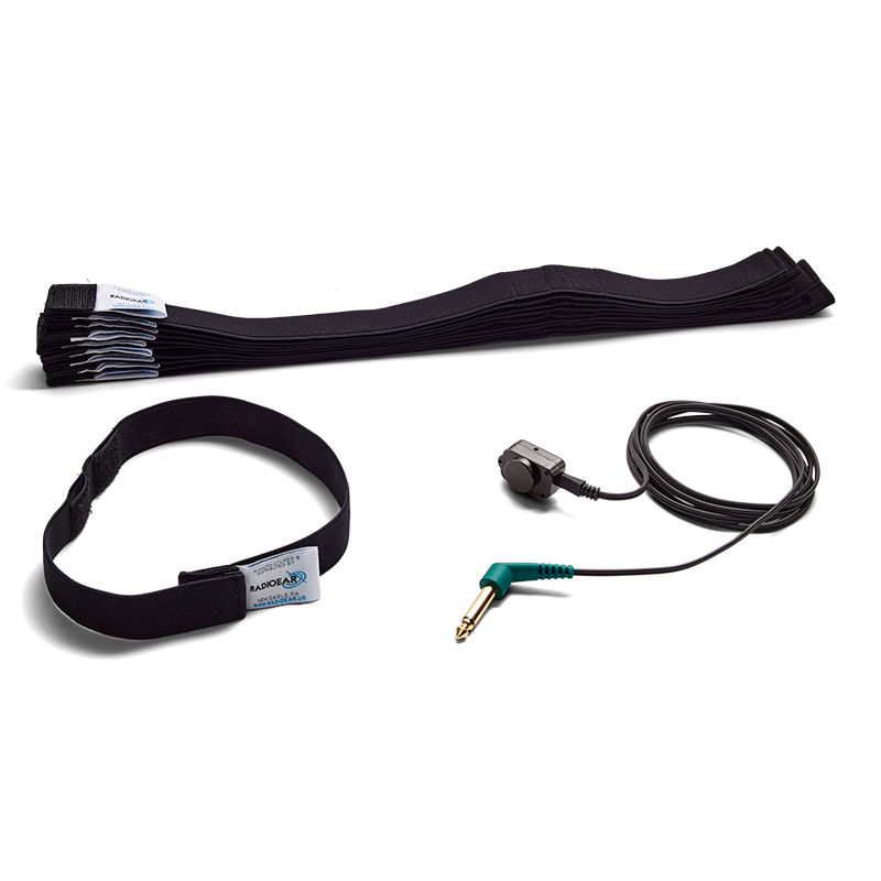 B71 bone conduction earphone (10 Ohm), complete with headband