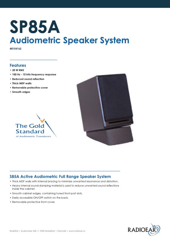 Active table speaker
