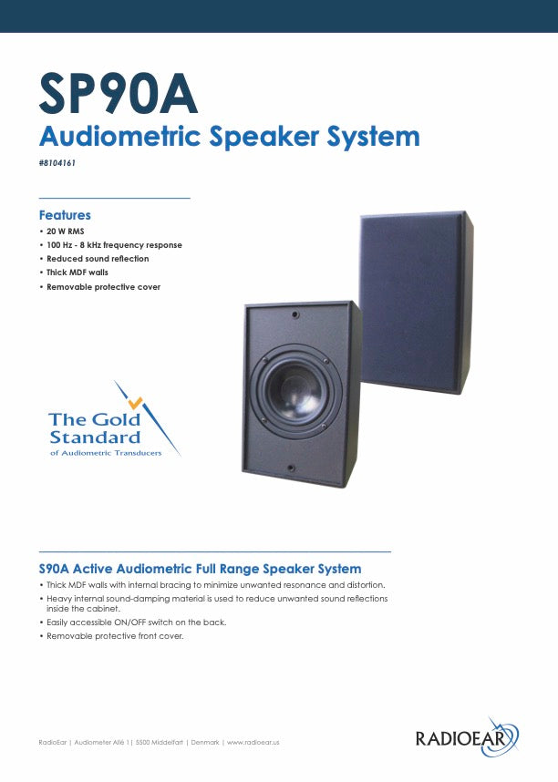 Active table speakers (1 pair)