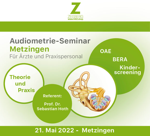 Einladung zum Audiometrie-Seminar in Metzingen