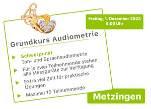 Grundkurs Audiometrie Dezember 2023