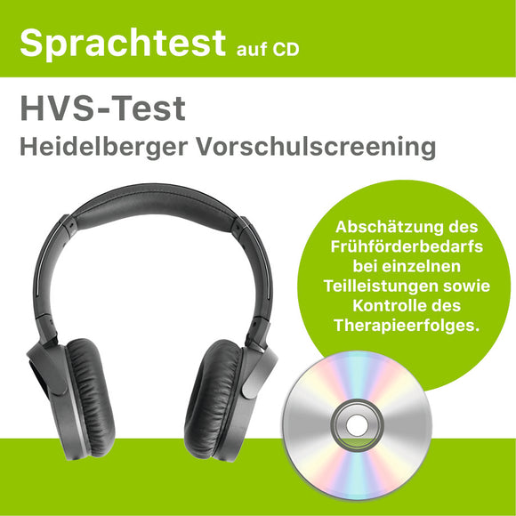 CD21 - HVS-Test Heidelberger Vorschulscreening inkl. Software