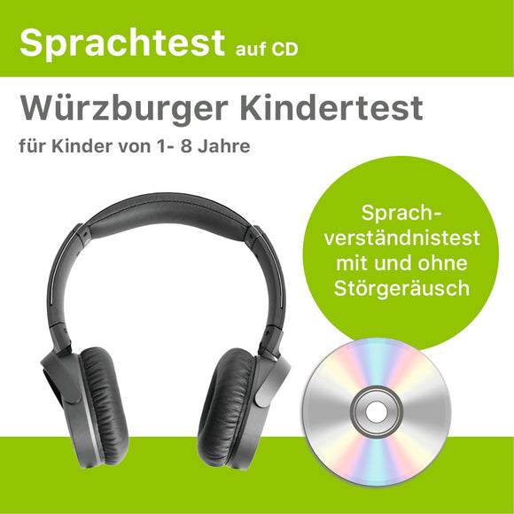 CD26- Würzburger Kindertest mit und ohne Störgeräusch