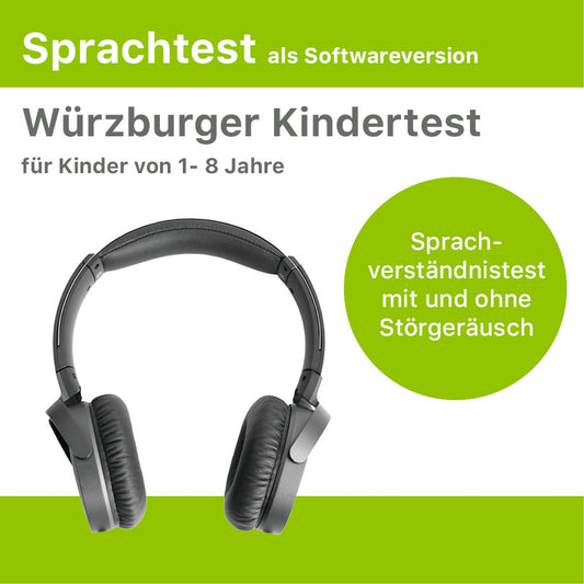 Software version - Würzburg Children's Test (4 tests for ages 1-8)