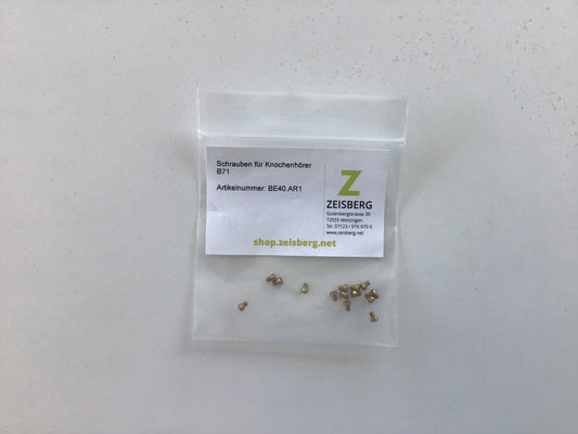 Schrauben für Knochenhörer B71