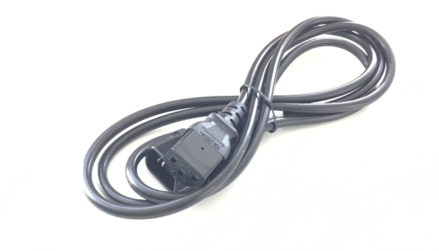 Netzkabel C14 Stecker auf C13 Buchse 2m