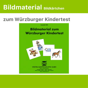 Bildmaterial zum Würzburger Kindertest I und II (Bildkärtchen)