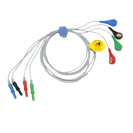 Electrode cable set