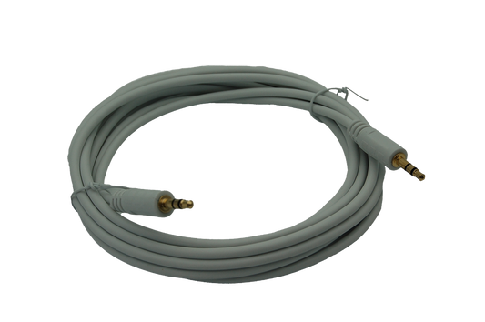 Cable, 3m, 3.5mm stereo jack plug on both sides
