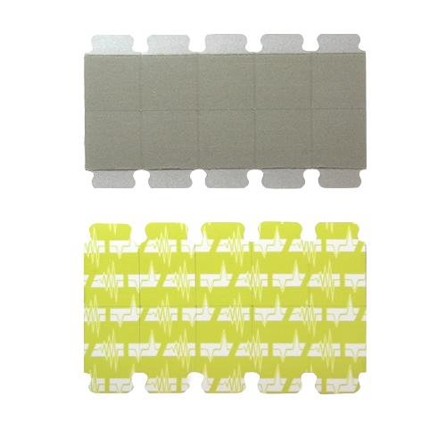 FIAB hard gel electrode F3001ECG 34x23mm strong adhesive