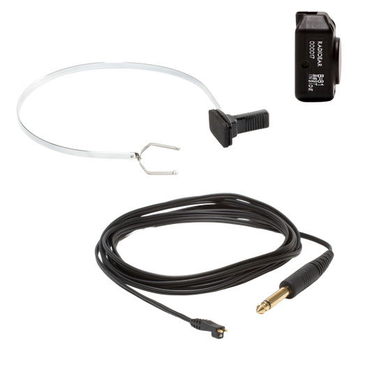 B81 Knochenhörer (12,5 Ohm), komplett mit Kopfbügel