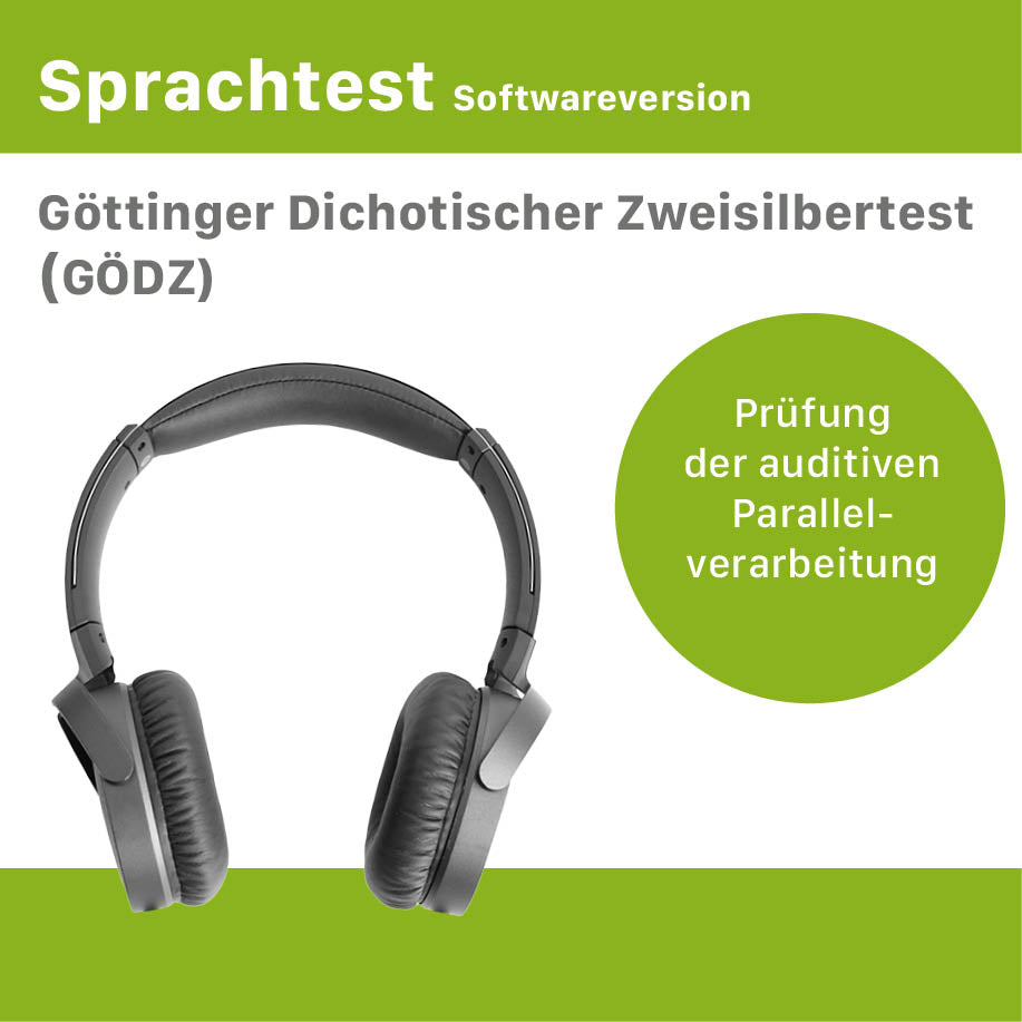 Software version - Göttingen Dichotic Two-Syllable Test (GÖDZ)