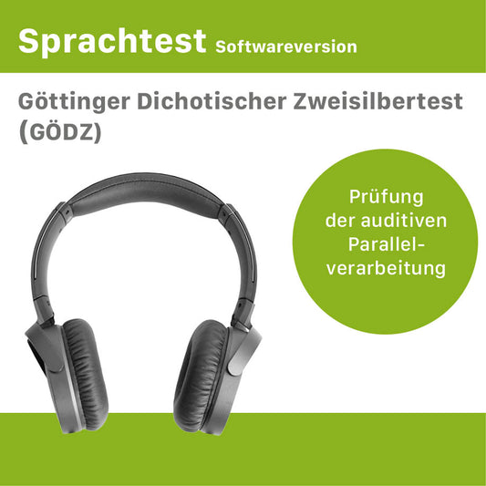 Software version - Göttingen Dichotic Two-Syllable Test (GÖDZ)