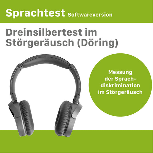 Software version - Three-silver test in background noise (Döring)