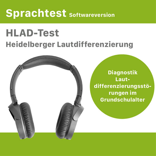 Software version - HLAD test Heidelberg sound differentiation
