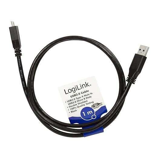LogiLink USB3.0 Stecker A auf microUSB Stecker B