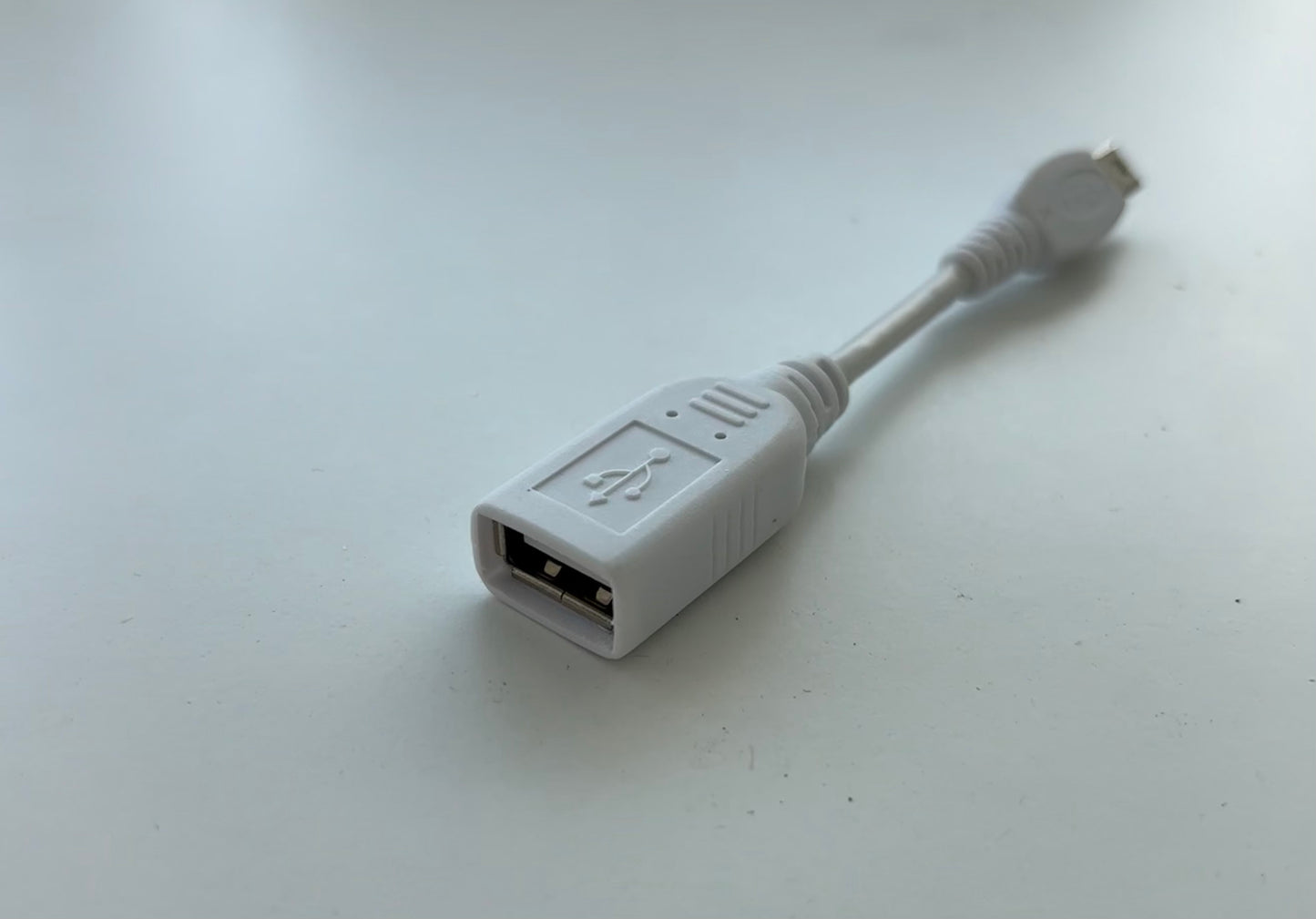 CBL USB A RCPT-MINI A PLUG 102MM