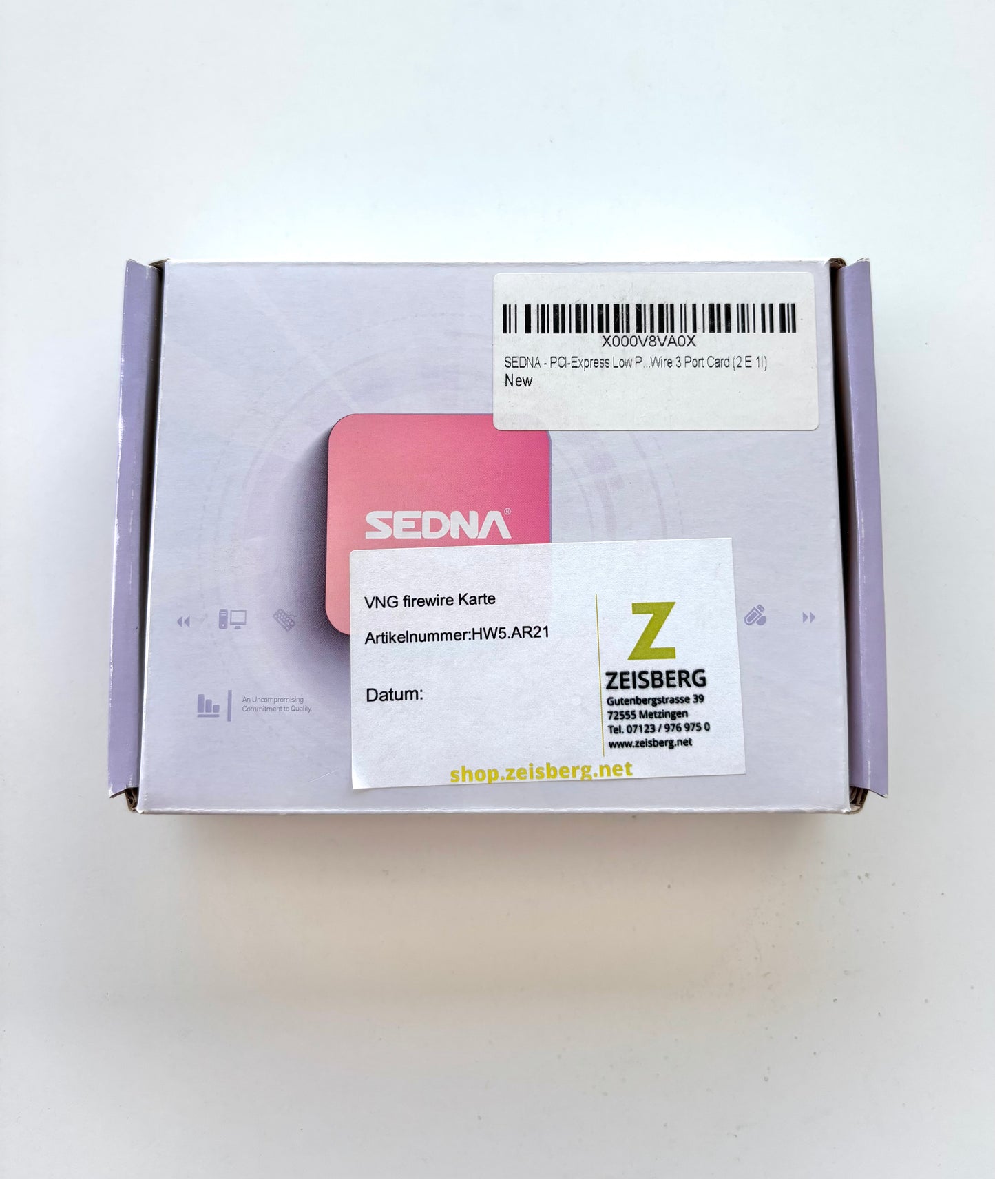 VNG firewire Karte