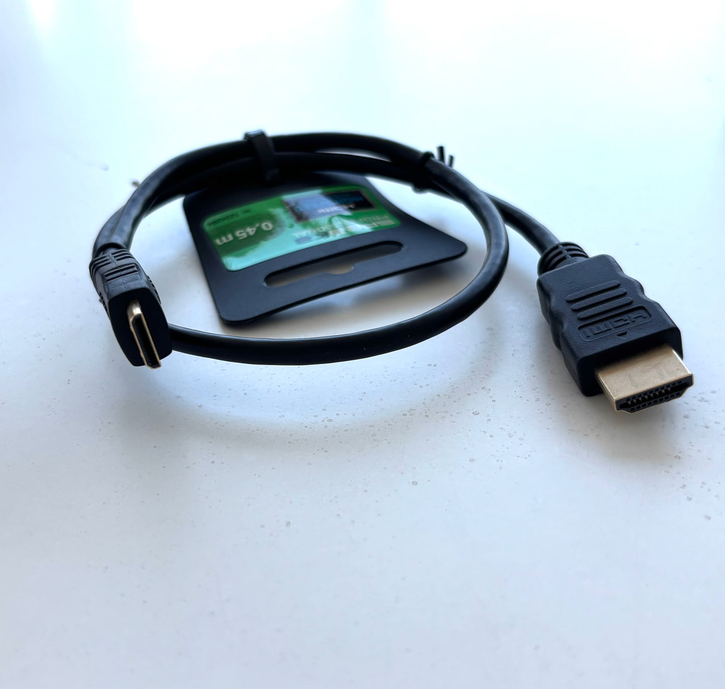 HDMI Anschlusskabel 1HDMI Stecker auf 1 HDMI Stecker C Mini/ 0,45m