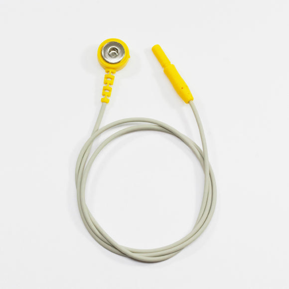 FIAB Elektrodenkabel/ 60cm/ gelb