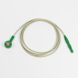 Elektrodenkabel grün/ 100cm/ 1,5mm